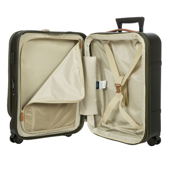 Bric's Bellagio 4 kółka Walizka kabinowy 55 cm z plisą rozprężną