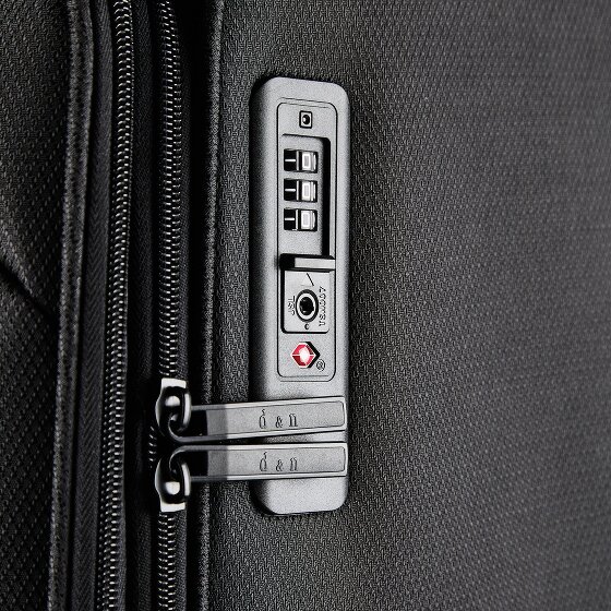 d&n Travel Line 9804 4 kółka Walizka L 78 cm z funkcją poszerzenia