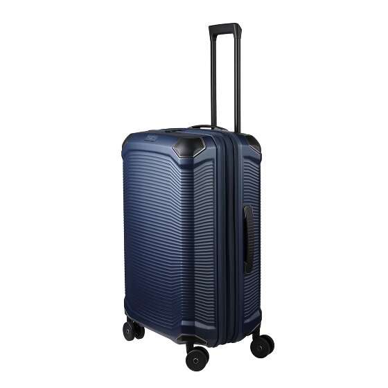 Travelite Millennium 4 kółka Walizka 67 cm z plisą rozprężną