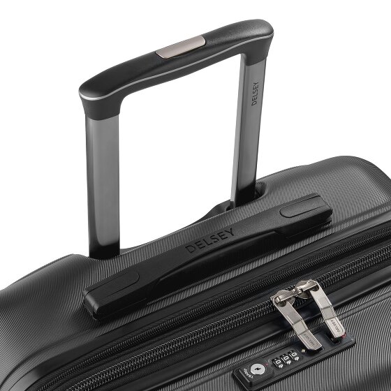 Delsey Paris Meteor 4 kółka Walizka 68 cm z plisą rozprężną