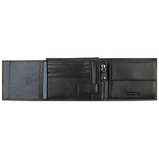 bugatti Nome Portfel Ochrona RFID Skórzany 13 cm