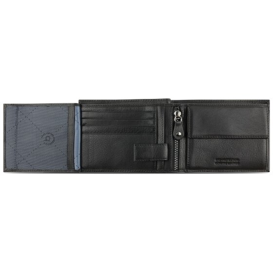 bugatti Nome Portfel Ochrona RFID Skórzany 13 cm