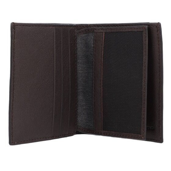 Piquadro Black Square Etui na karty kredytowe Ochrona RFID Skórzany 9 cm