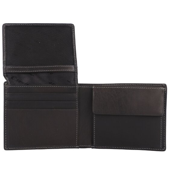 Esquire Skórzany portfel Dallas 10 cm