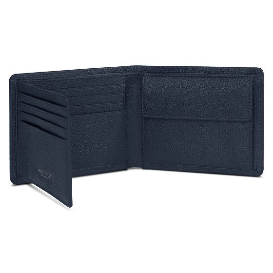 Redolz Leather Essentials QF portfel RFID skórzany rozkładany 12 cm