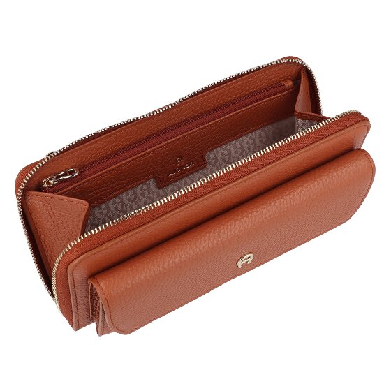 AIGNER Kopertówka Skórzany 20 cm