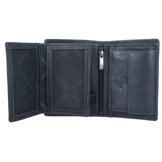 Greenland Nature Black Nappa Wallet RFID 9,5 cm