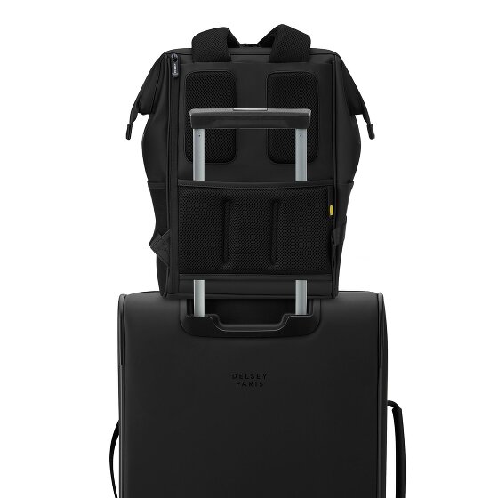 Delsey Paris Turenne Soft Plecak Ochrona RFID 39 cm Komora na laptopa