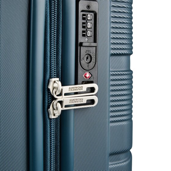 American Tourister Checkline 4 kółka Walizka kabinowa 55 cm