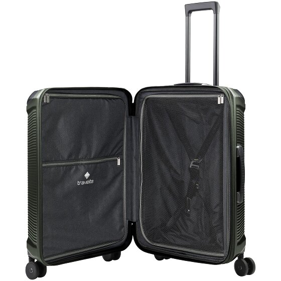 Travelite Millennium 4 kółka Zestaw walizek 3-części z plisą rozprężną