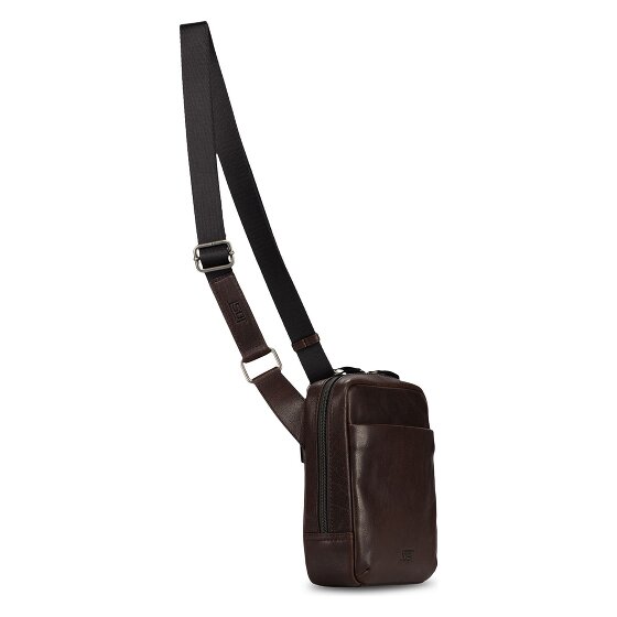 Jost Glasgow Torba na ramię XS Ochrona RFID Skóra 20 cm