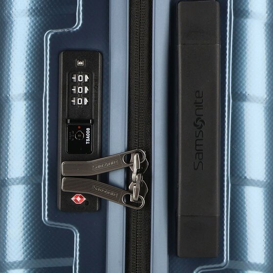 Samsonite Attrix 4 kółka Walizka kabinowy 55 cm z plisą rozprężną