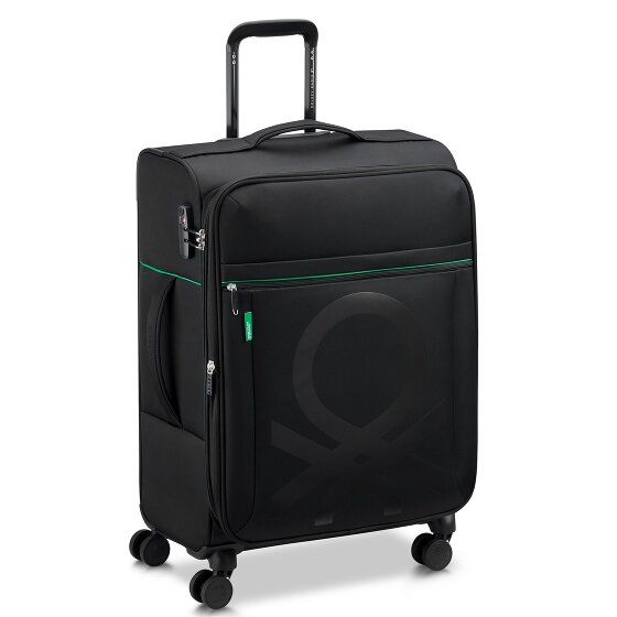 Delsey Paris x United Colors of Benetton Colour Bock 4-kołowy wózek 67 cm z elastycznym składaniem