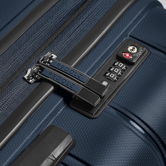 Redolz Essentials 11 4 kółka Walizka kabinowy 55 cm z plisą rozprężną