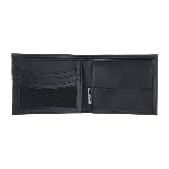 oxmox Leather Portfel Ochrona RFID Skóra 12 cm