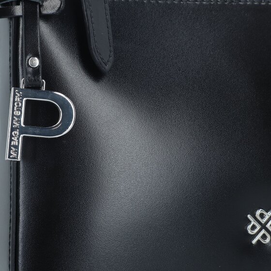 Picard Black Tie Black Tie Torba na ramię Skórzany 21 cm