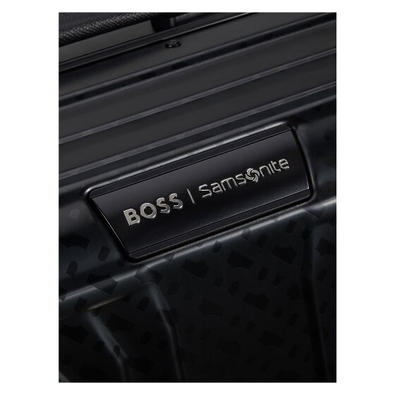 Samsonite Lite-Box Alu Boss Edition 4 kółka Walizka kabinowy 55 cm