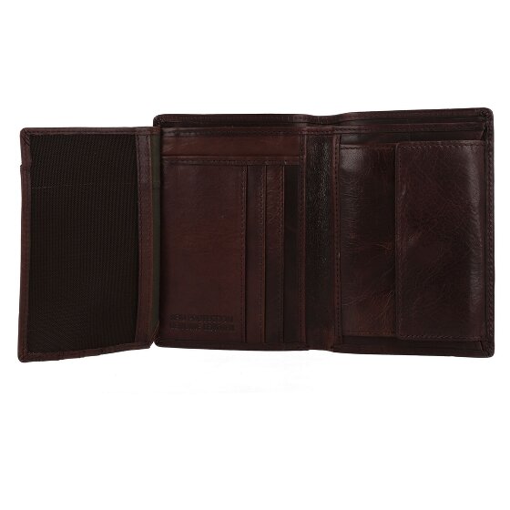 Greenburry Newport Portfel Ochrona RFID Skórzany 12.5 cm