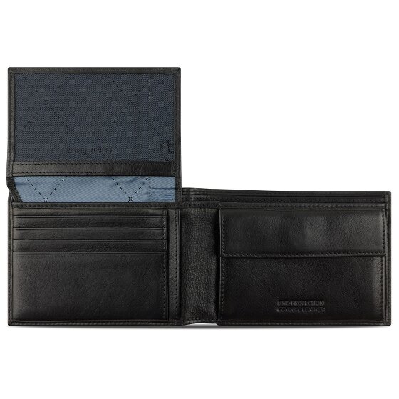 bugatti Nome Portfel Ochrona RFID Skórzany 12.5 cm