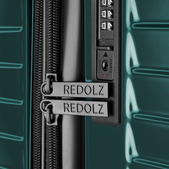 Redolz Essentials 18 4 kółka Walizka kabinowy 55 cm z plisą rozprężną
