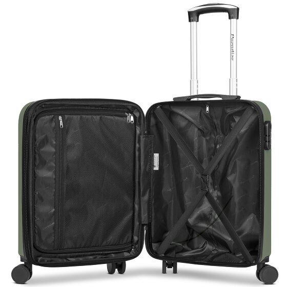 Check.In Paradise 2.0 4 kółka Walizka kabinowa S 55 cm z funkcją poszerzenia