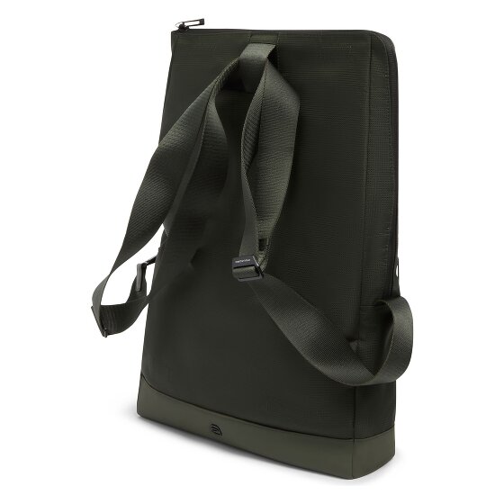 Piquadro Sync Torba typu Messenger Ochrona RFID Skóra 27 cm Komora na laptopa