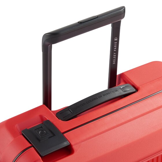 Delsey Paris x United Colors of Benetton Color Block Hardside 4-kołowy wózek kabinowy 55 cm