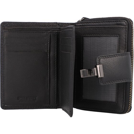 Greenburry Gąbczasta skóra portfela 9,5 cm