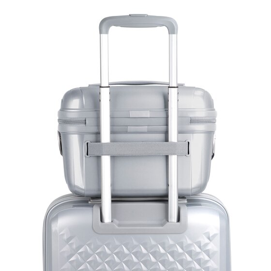 Gabol Queens 4 kółka Zestaw walizek 4-części z plisą rozprężną