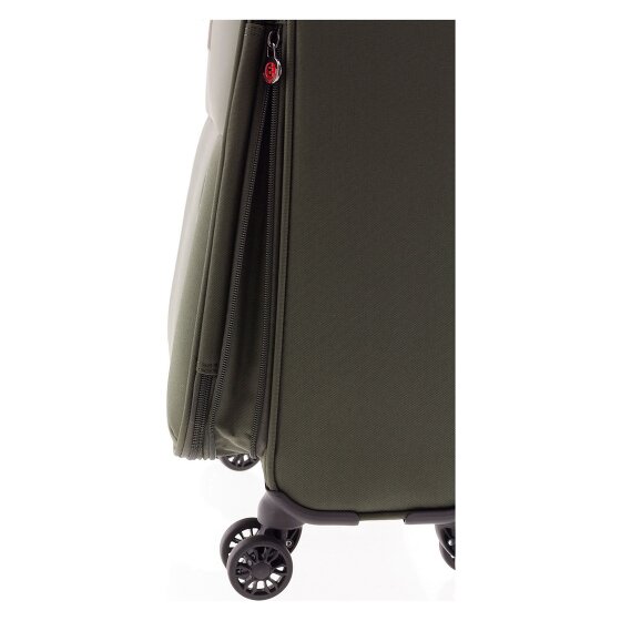 Gladiator 3700 4 kółka Walizka kabinowa 55 cm z funkcją poszerzenia