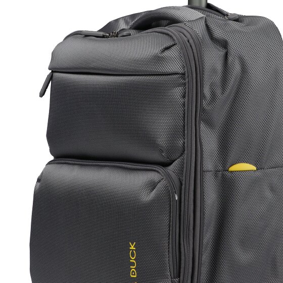 Mandarina Duck Zephyr 2 kółka Walizka z plecakiem 54 cm Komora na laptopa