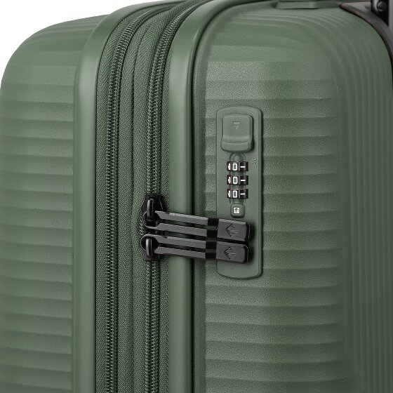 Travelite Air Stripe 4 kółka Walizka kabinowa S 55 cm z funkcją poszerzenia