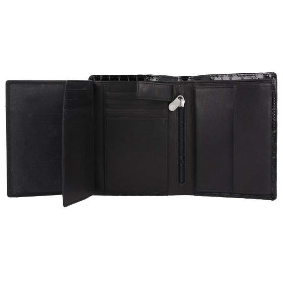 Esquire Nizza Portfel Ochrona RFID Skórzany 11 cm