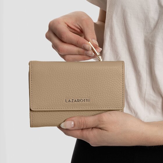 Lazarotti Bologna Leather Portfel Skórzany 14 cm