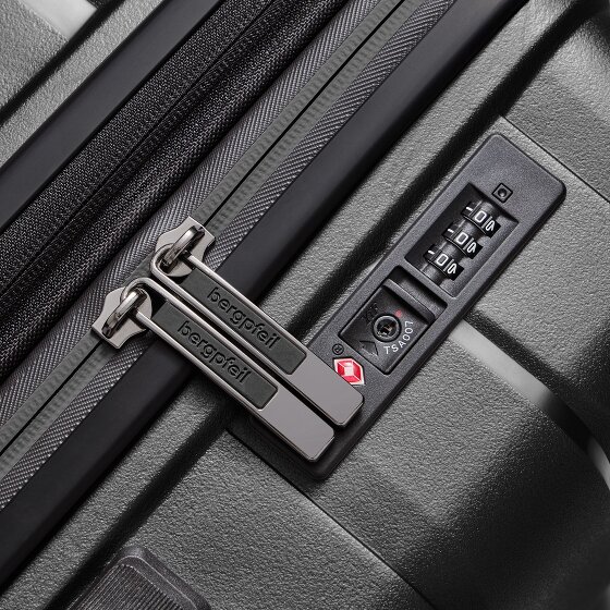 Bergpfeil Podróżny 4-kołowy wózek kabinowy S 55 cm z plisą rozporową