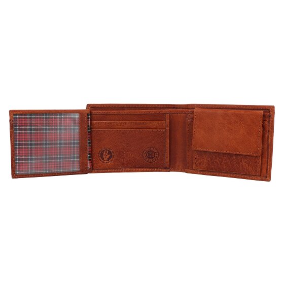 Greenburry House of Norway Portfel Ochrona RFID Skórzany 11.5 cm