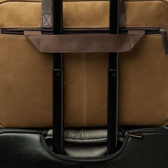 Castelijn & Beerens Veneto Teczka Ochrona RFID Skórzany 41 cm Komora na laptopa