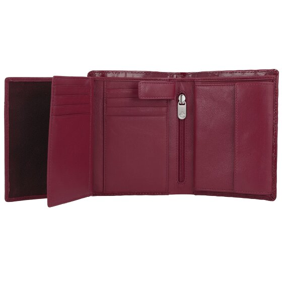 Esquire Nizza Portfel Ochrona RFID Skórzany 11 cm