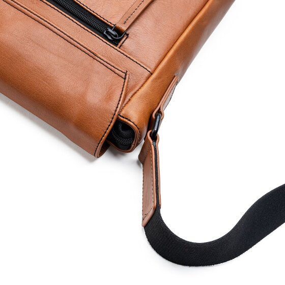 Farmhood Memphis Briefcase Messenger Skórzany 38 cm Komora na laptopa