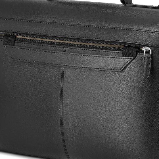 bugatti Teczka Valencia RFID skórzana 40 cm przegroda na laptopa