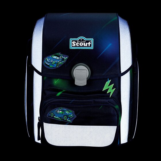 Scout Genius School Satchel Set 4szt Superflask