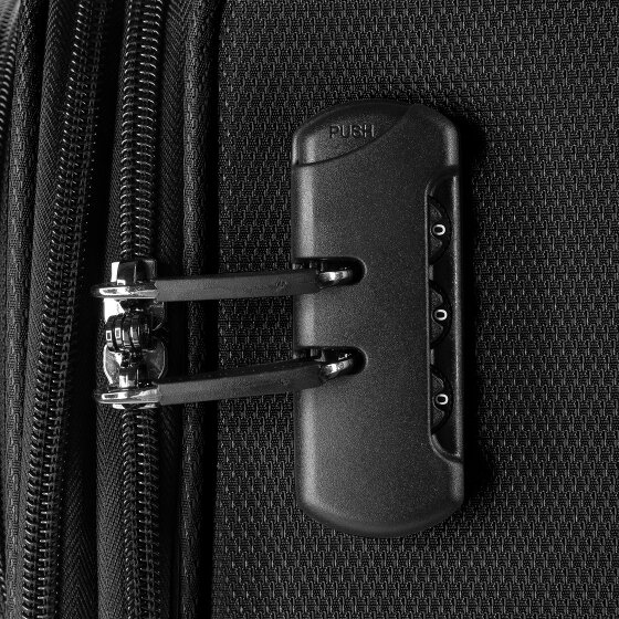 bugatti Valencia Soft 4 kółka Walizka M 65 cm z plisą rozprężną