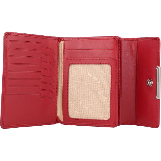 Esquire Skórzany portfel Helena RFID 14 cm