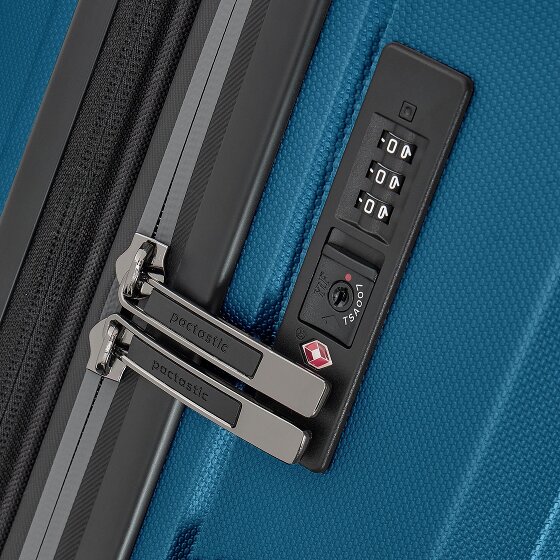 Pactastic Collection 01 4 kółka Walizka kabinowy S 55 cm z plisą rozprężną