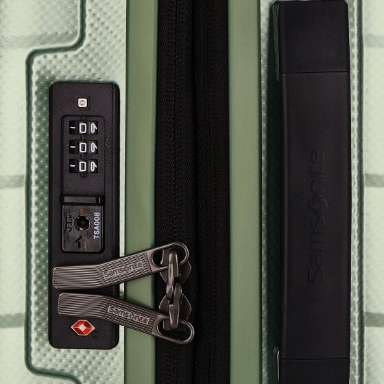 Samsonite Attrix 4 kółka Walizka kabinowy 55 cm z plisą rozprężną