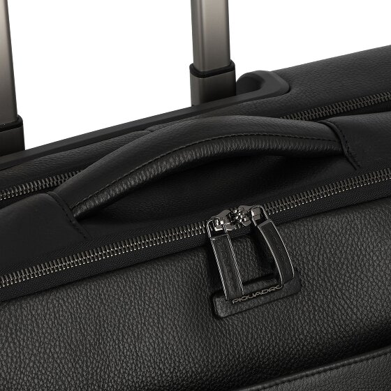 Piquadro Modus Special 2 kółka Walizka biznesowy Skórzany 44 cm Komora na laptopa