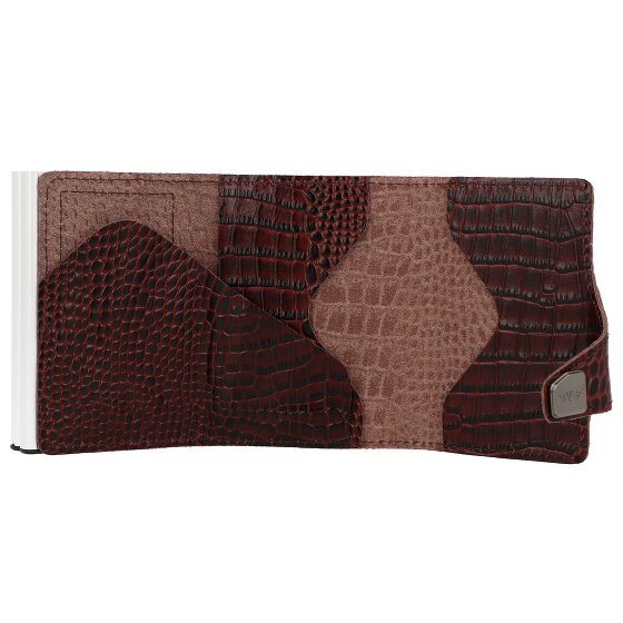 Tru Virtu Etui na karty kredytowe Click & Slide Portfel RFID Skóra 6,5 cm