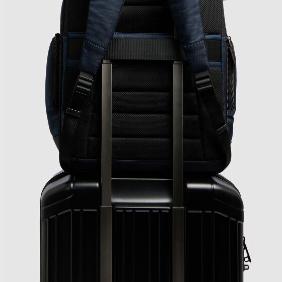 Piquadro W129 Plecak podróżny 46 cm z przegrodą na laptopa i rozszerzaną plisą