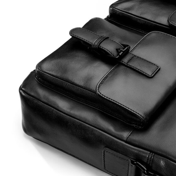 Farmhood Memphis Briefcase Messenger Skórzany 38 cm Komora na laptopa