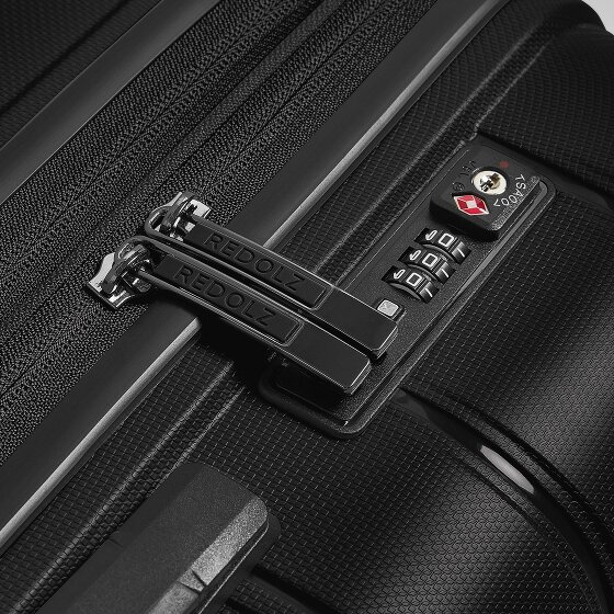 Redolz Essentials 11 4 kółka Zestaw walizek 3-części z plisą rozprężną